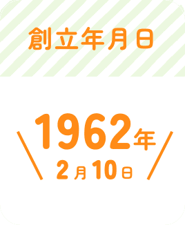 創立年月日　1962年2月10日