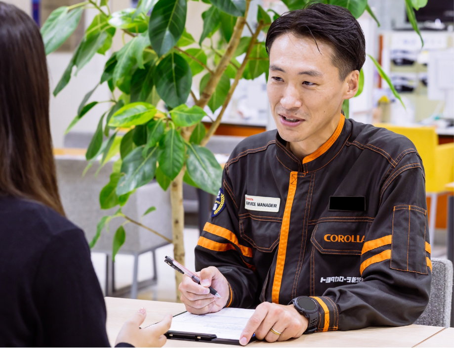 サービスマネージャー M.G