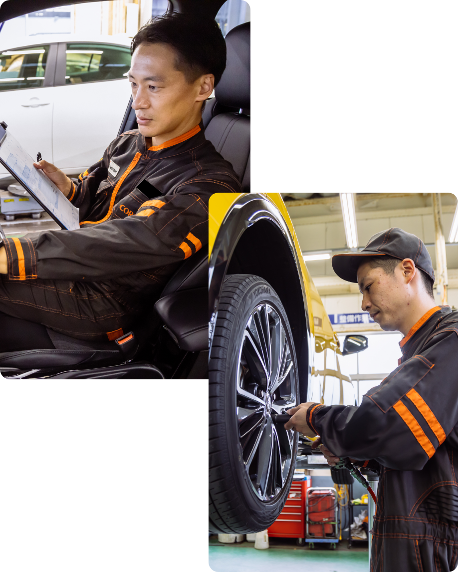 勤務中の社員の画像