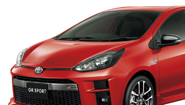 Photo：ノア Si“GR SPORT”。ボディカラーのブラッキッシュアゲハガラスフレーク〈221〉（32,400円）はメーカーオプション