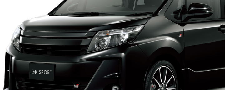 Photo：ノア Si“GR SPORT”。ボディカラーはブラック〈202〉