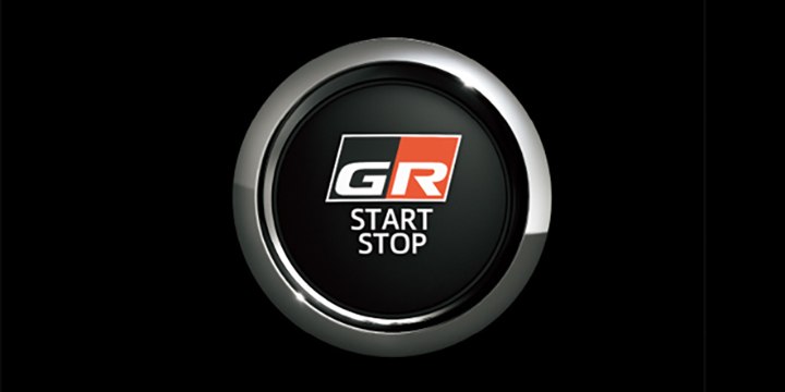 専用スタートスイッチ（GRロゴ付）